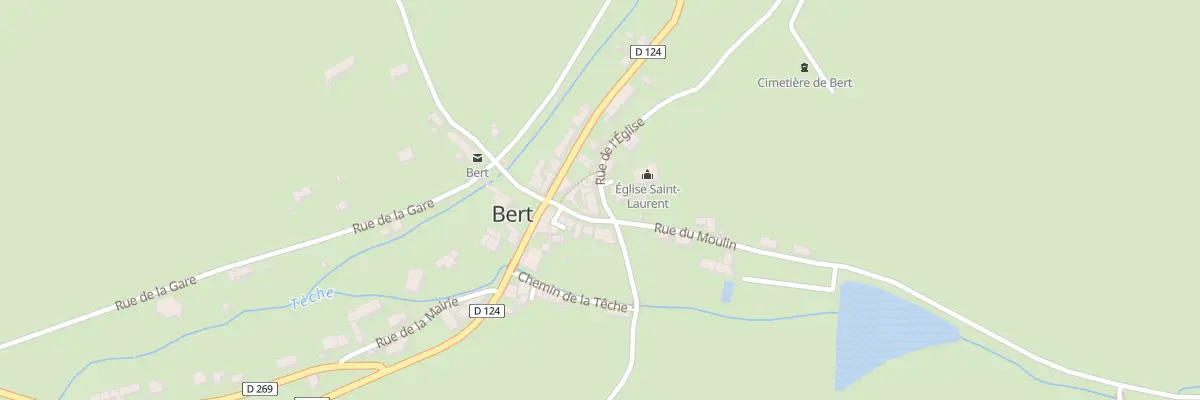 Plan du 3 Rue de l’Eglise à Bert