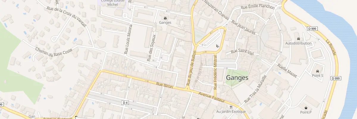 Plan du 6 Pas Lauret à Ganges