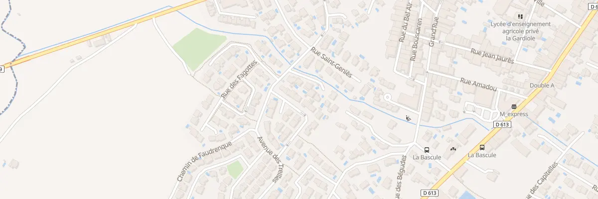 Plan du 5 Rue des Lavandins à Gigean
