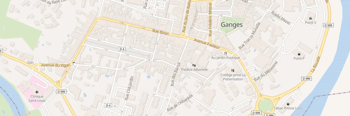 Plan du 18 Rue des Barrys à Ganges