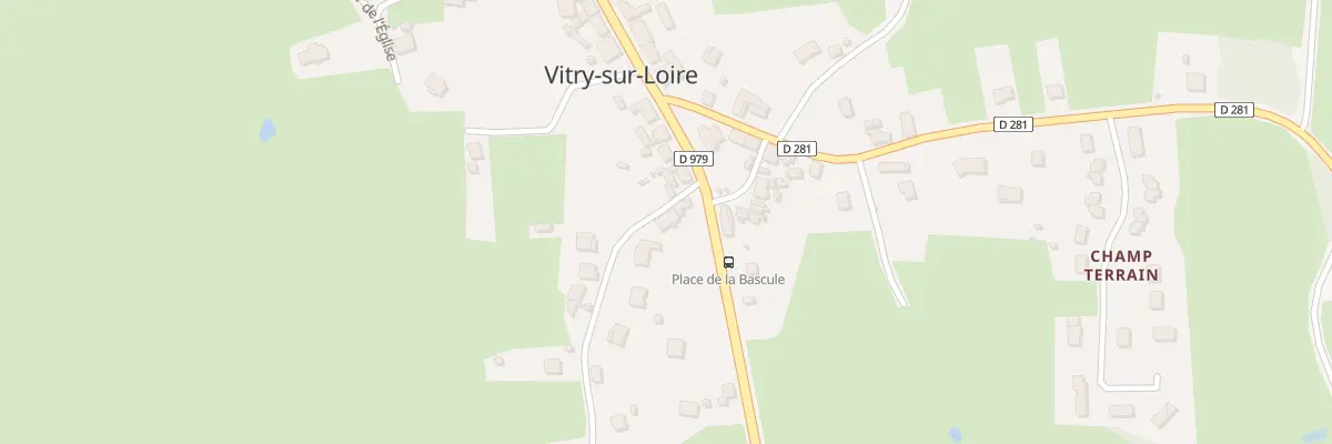 Plan du 9004 Rue du Desert à Vitry-sur-Loire