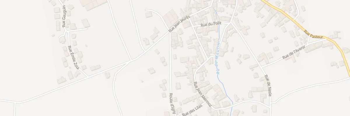 Plan du 5 Rte d’Igny à Troissy