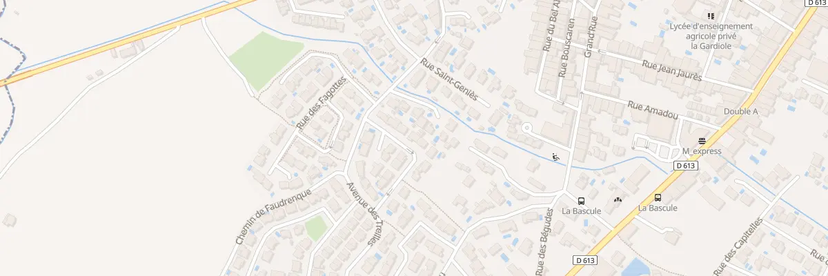 Plan du 7 Rue des Lavandins à Gigean