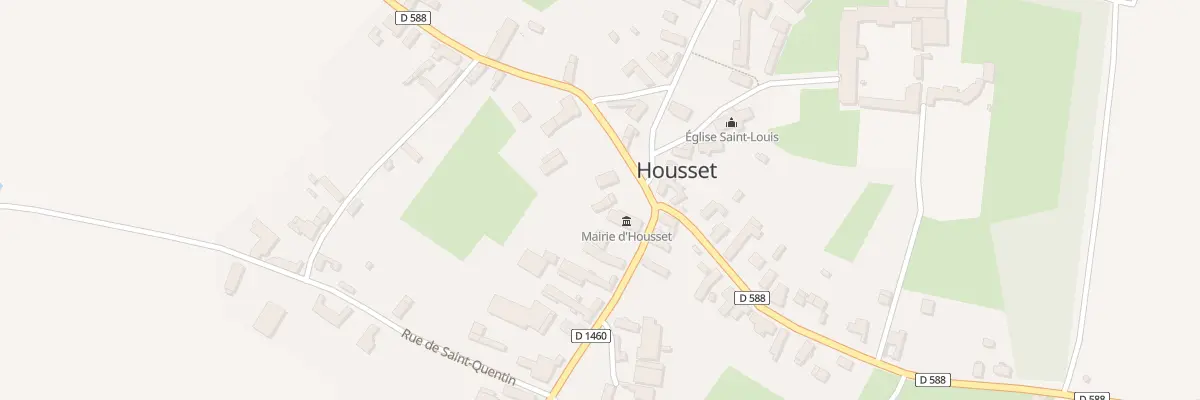 Plan du 3 Rue de Sains à Housset