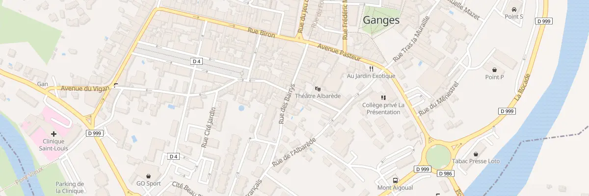 Plan du 19B Rue des Barrys à Ganges