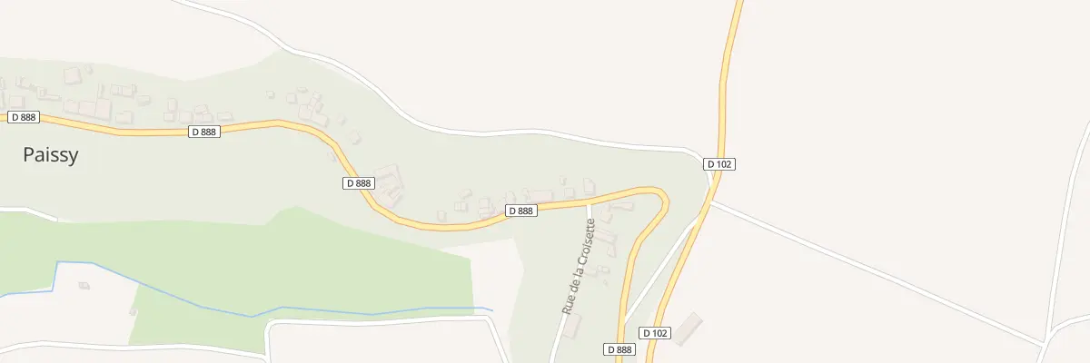 Plan du 37 Rue Principale à Paissy