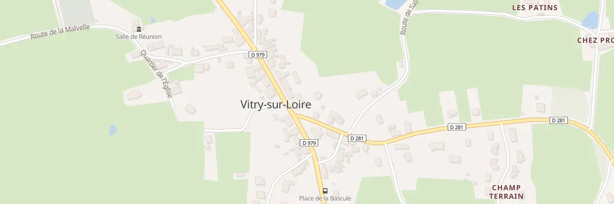 Plan du 9001 Grande Rue à Vitry-sur-Loire