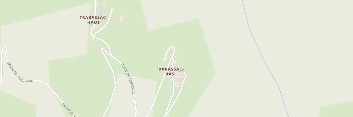Plan du 5072 Trabassac Bas à Molezon
