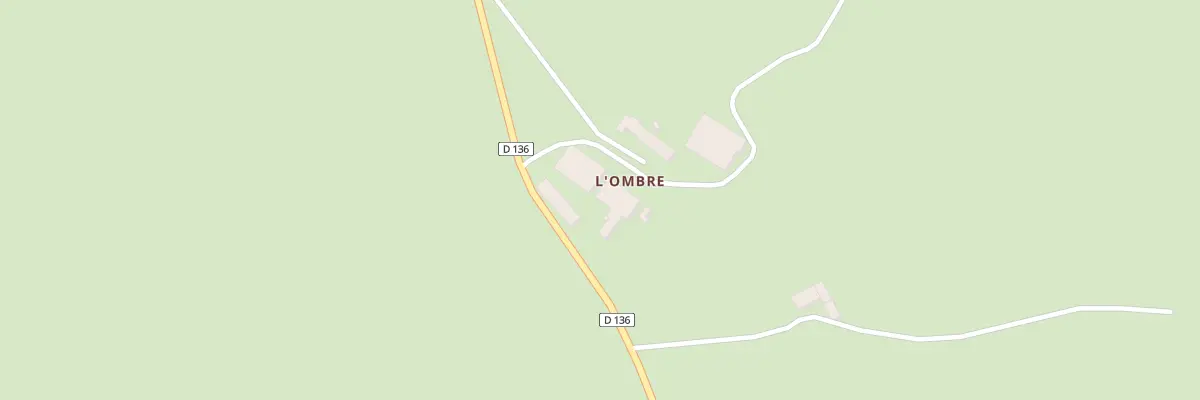 Plan du 15 Chateau de Lombre à Thaix