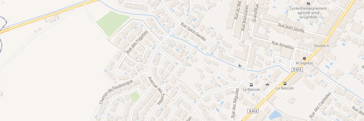 Plan du 9 Rue des Lavandins à Gigean