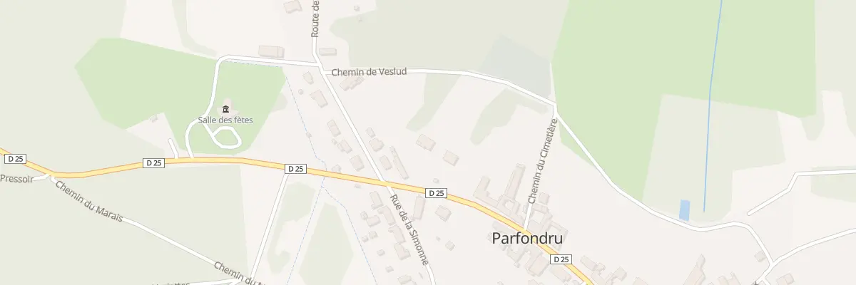 Plan du 42B Gr Gde Rue à Parfondru