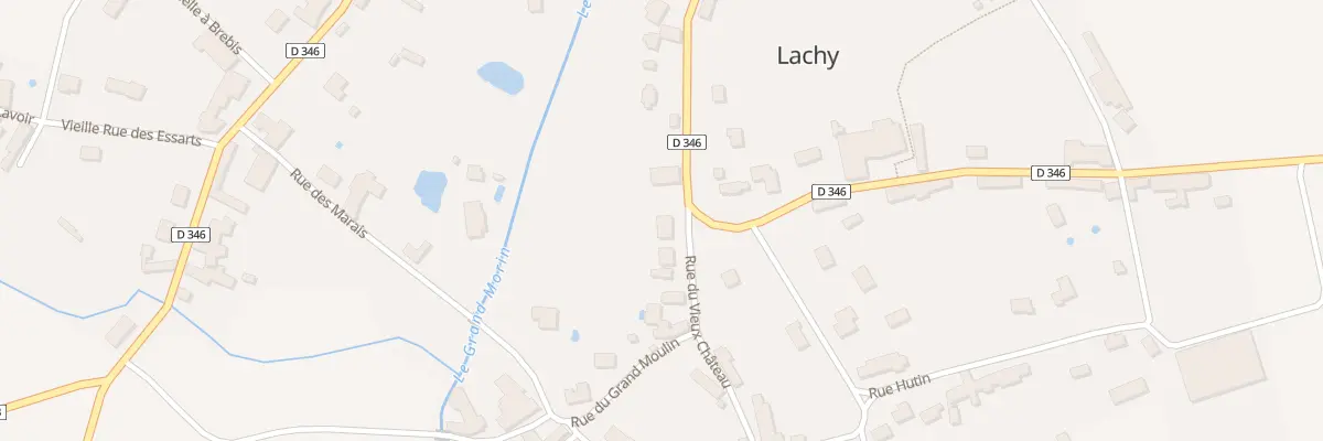 Plan du 2 Rue du Vieux Chateau à Lachy