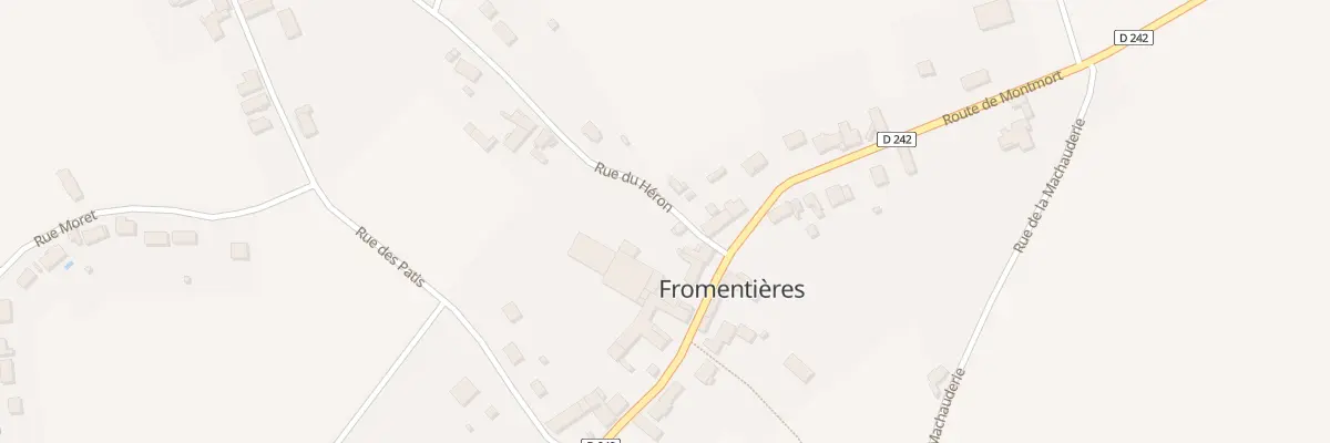 Plan du 1 Rue Heron à Fromentières