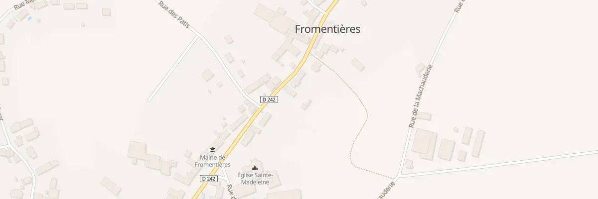Plan du 14 Rte de Montmort à Fromentières