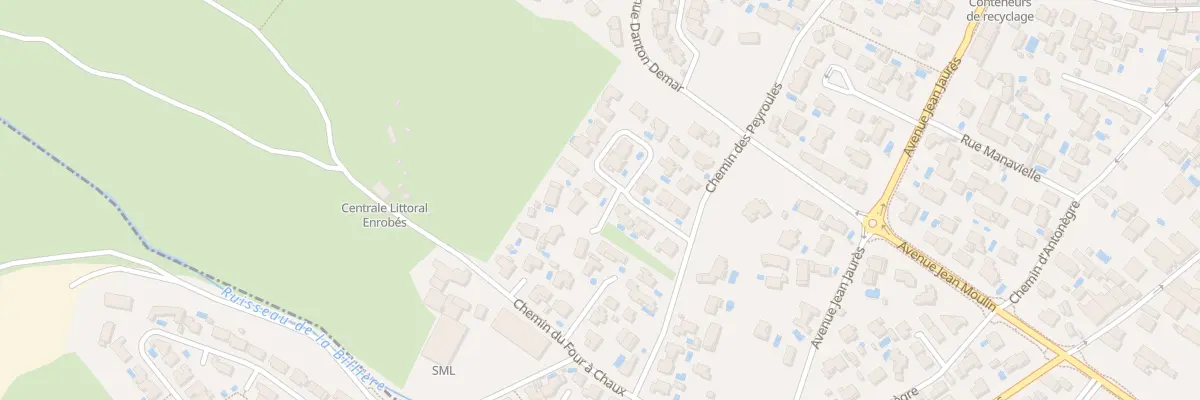 Plan du 28 Rue des Amandiers à Cournonterral