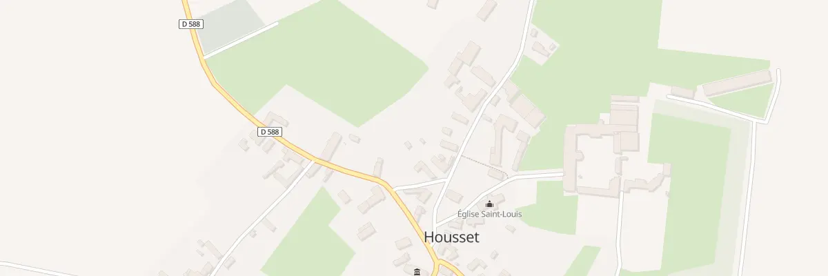 Plan du 3 Rue de Chevennes à Housset
