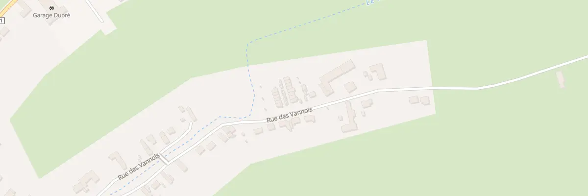 Plan du 79 Rue des Vannois à Boué