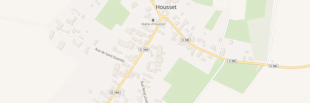 Plan du 7 Rue de Verdun à Housset