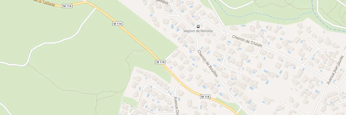 Plan du 9012F Rte de la Taillade à Cournonterral