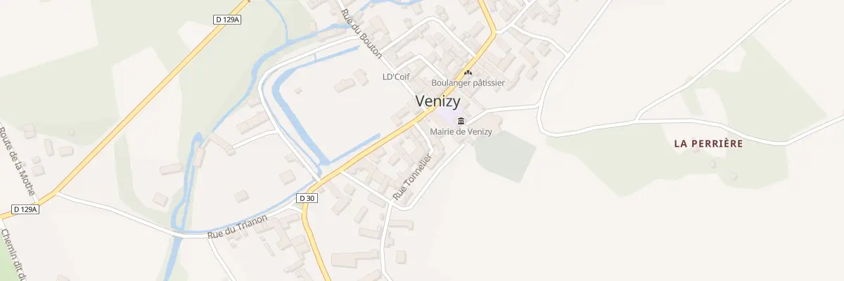 Plan du 4B Rue de la Fontaine aux Dames à Venizy
