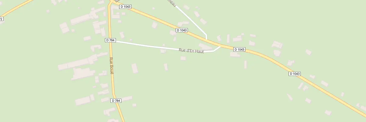 Plan du 5 Rue d’En Haut à Bergues-sur-Sambre