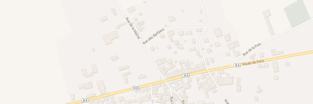 Plan du 2C Rue de la Marne à Troissy