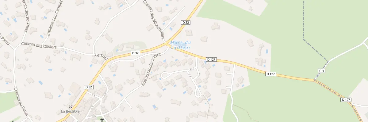 Plan du 4 Rue des Meules à Viols-le-Fort