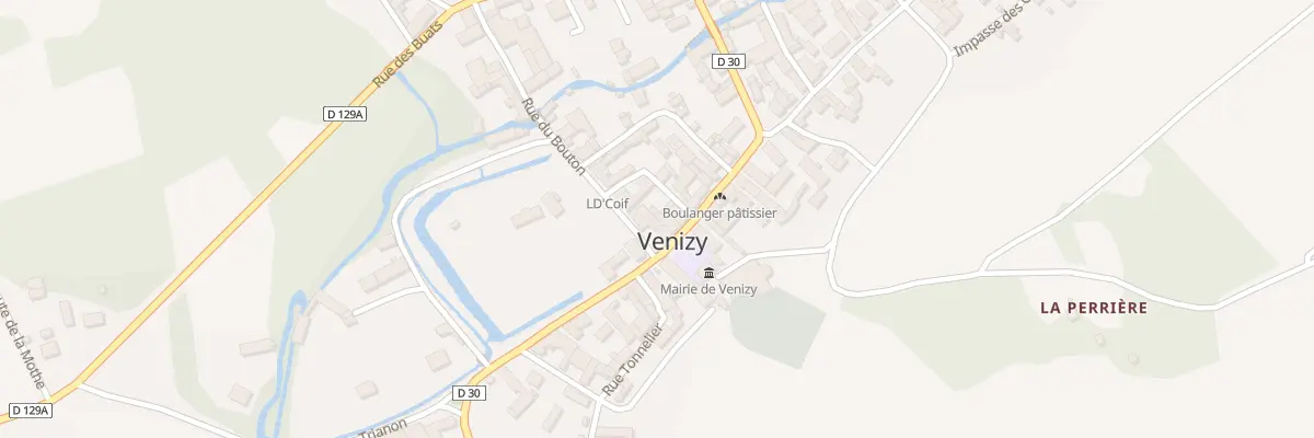 Plan du 2 Rue du Bouton à Venizy