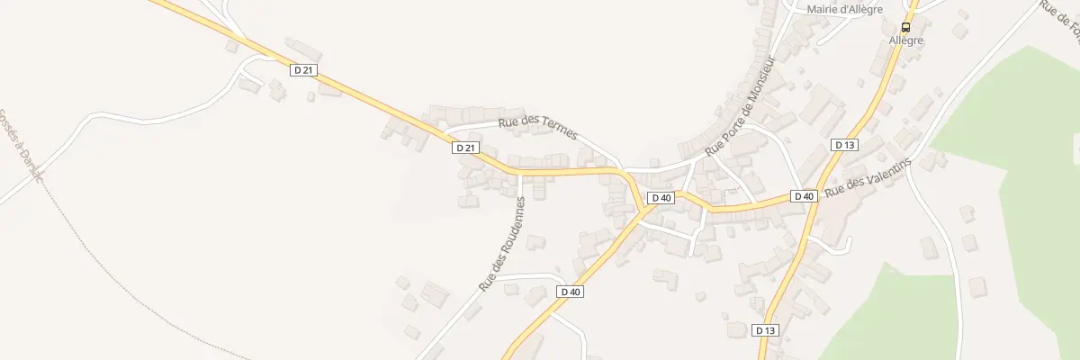 Plan du 5 Rue du Parc à Allègre
