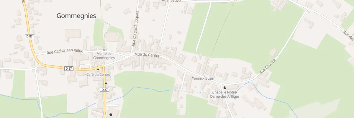 Plan du 364 Rue du Centre à Gommegnies
