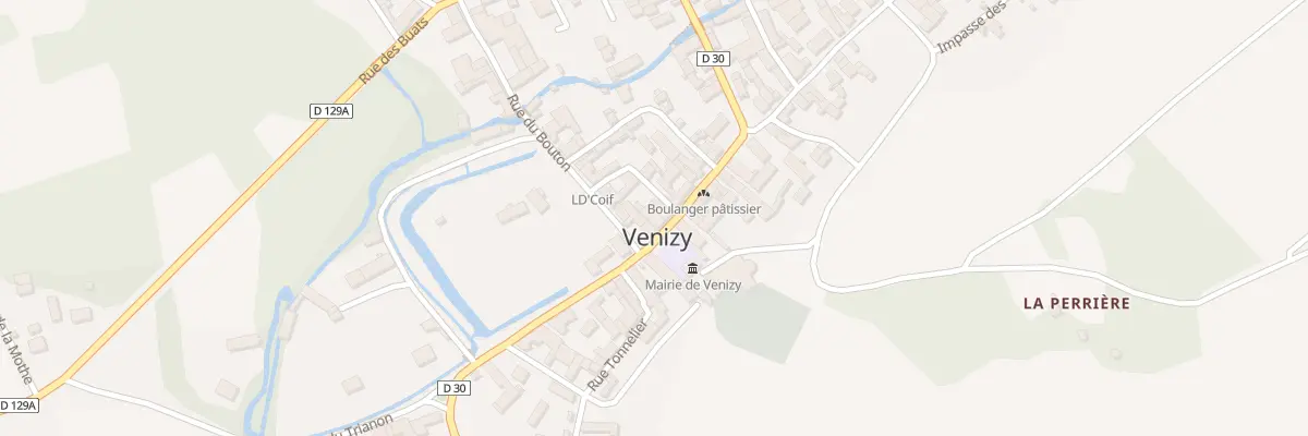 Plan du 9 Rue des Forges à Venizy