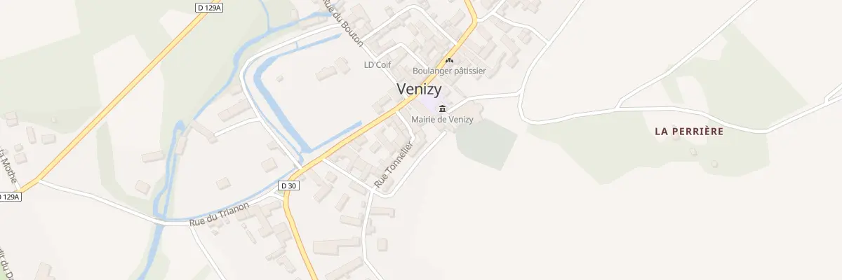 Plan du 3 Rue de la Fontaine aux Dames à Venizy