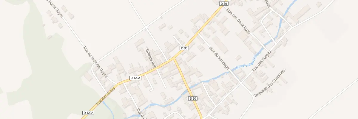 Plan du 10 Gr Gde Rue à Venizy