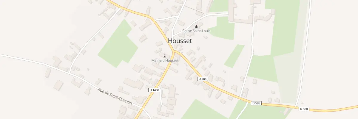 Plan du 1 Rue de Verdun à Housset