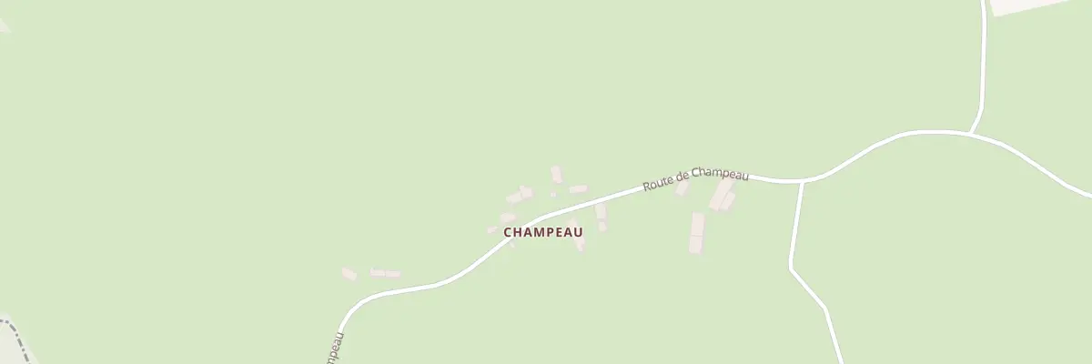 Plan du 894 Rte de Champeau à Tamnay-en-Bazois