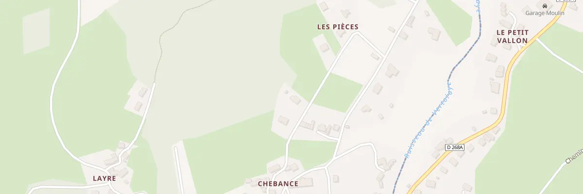 Plan du 5447 Chebance à Marat