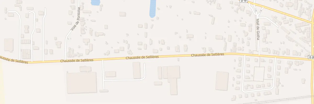 Plan du 70 Chs de Sellières à Romilly-sur-Seine