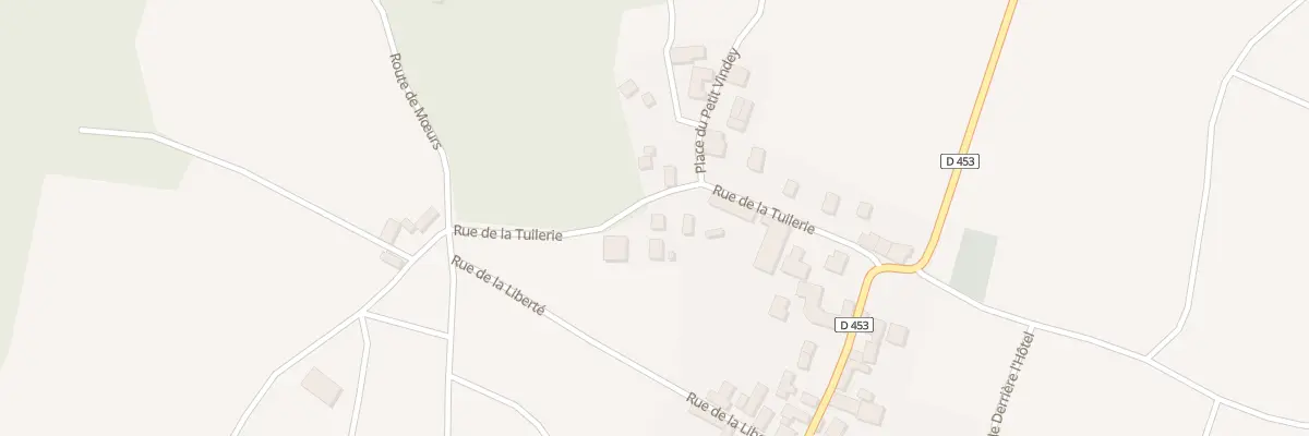 Plan du 10 Rue de la Tuilerie à Vindey