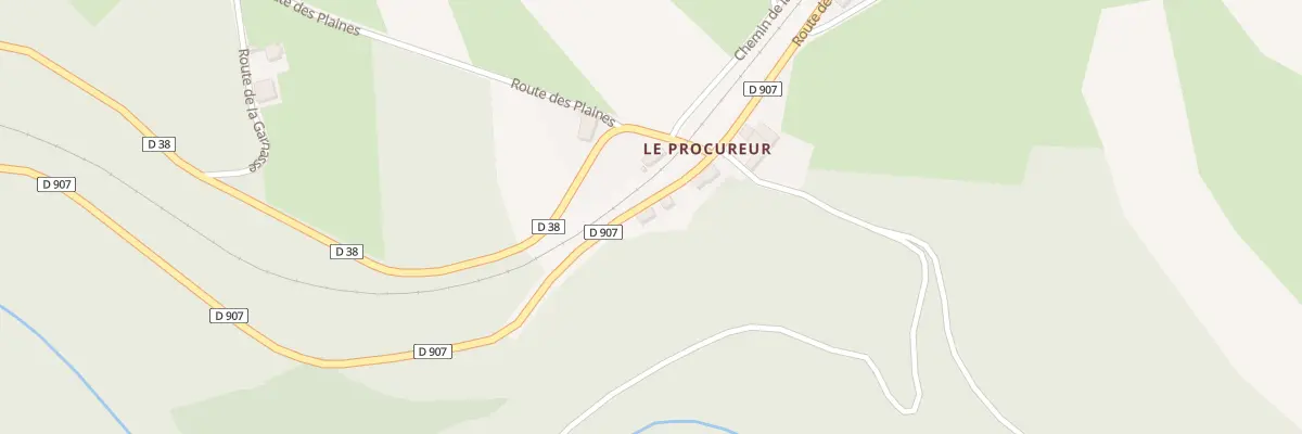 Plan du 5024 Les Cotes du Procureur à Mayres