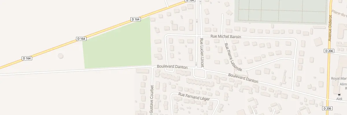 Plan du 33 Rue Michel Baroin à Romilly-sur-Seine