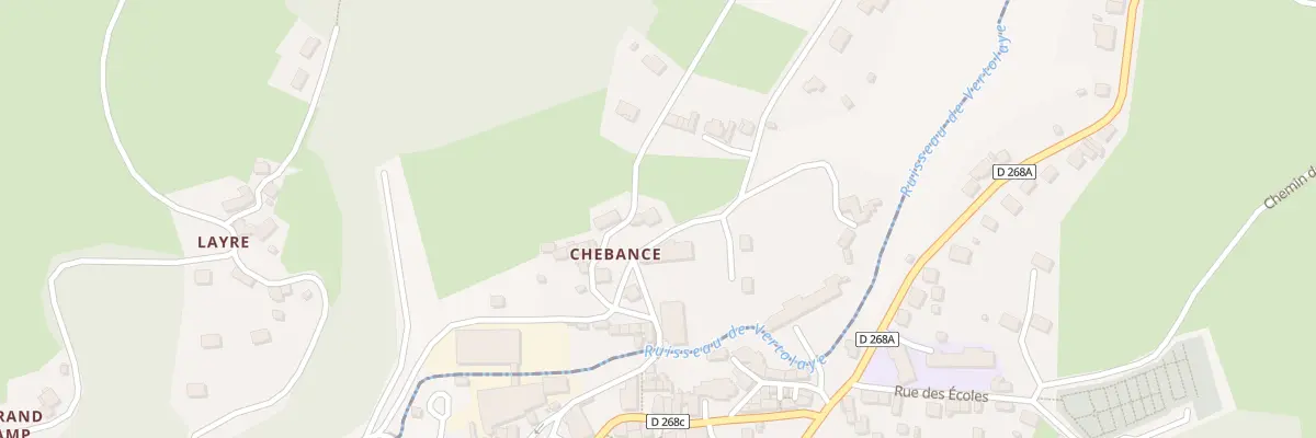 Plan du 5443 Chebance à Marat