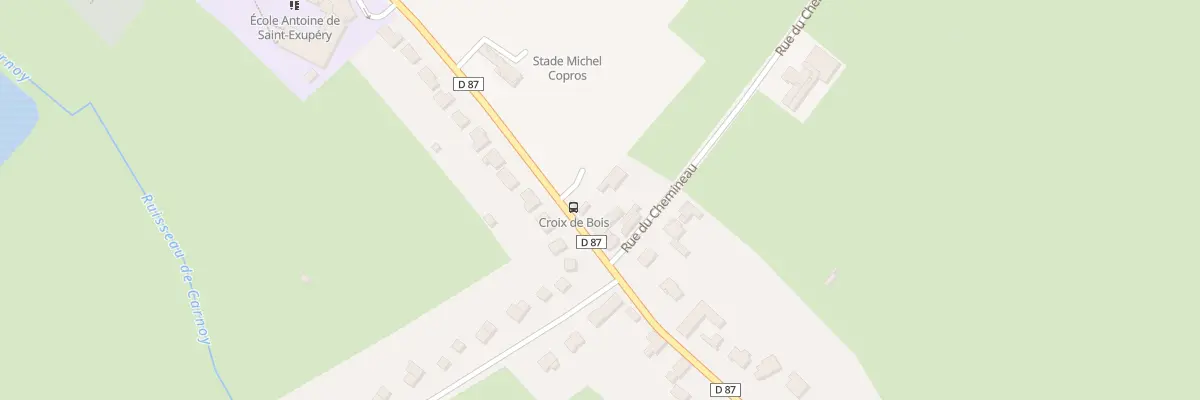 Plan du 1000 Rue de la Gare à Gommegnies