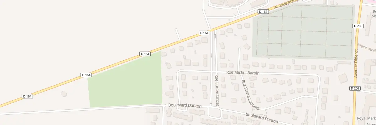 Plan du 44 Rue Michel Baroin à Romilly-sur-Seine