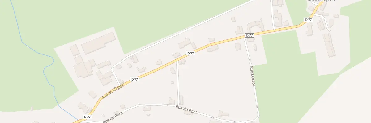 Plan du 6 Rue de l’Eglise à Lavaqueresse