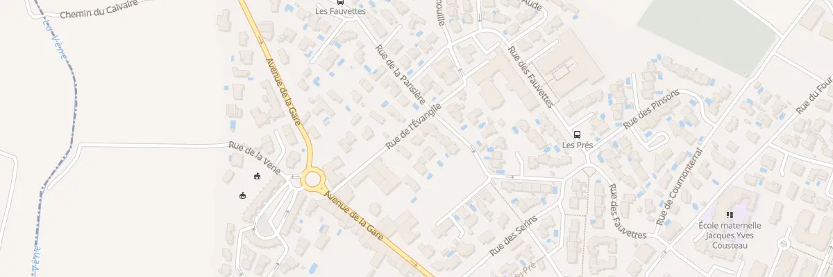 Plan du 23 Rue de l’Evangile à Gigean