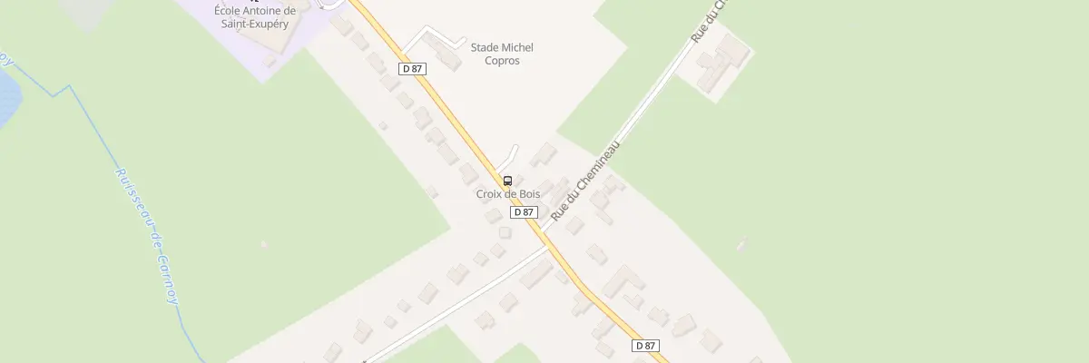 Plan du 1012 Rue de la Gare à Gommegnies