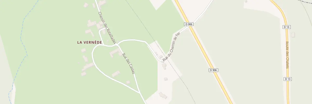 Plan du 5079 La Vernede à Sembadel