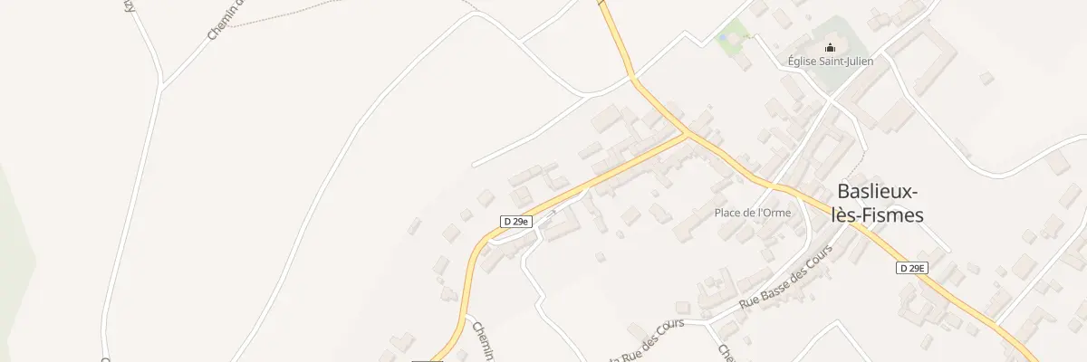 Plan du 14 Rue de Vigneux à Baslieux-lès-Fismes