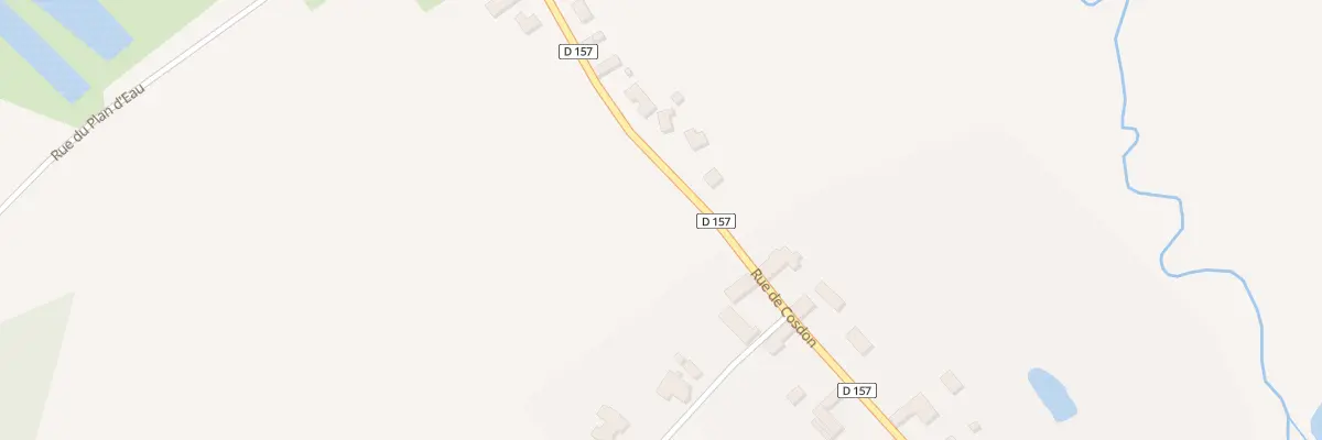 Plan du 51 Rue de Cosdon à Paisy-Cosdon