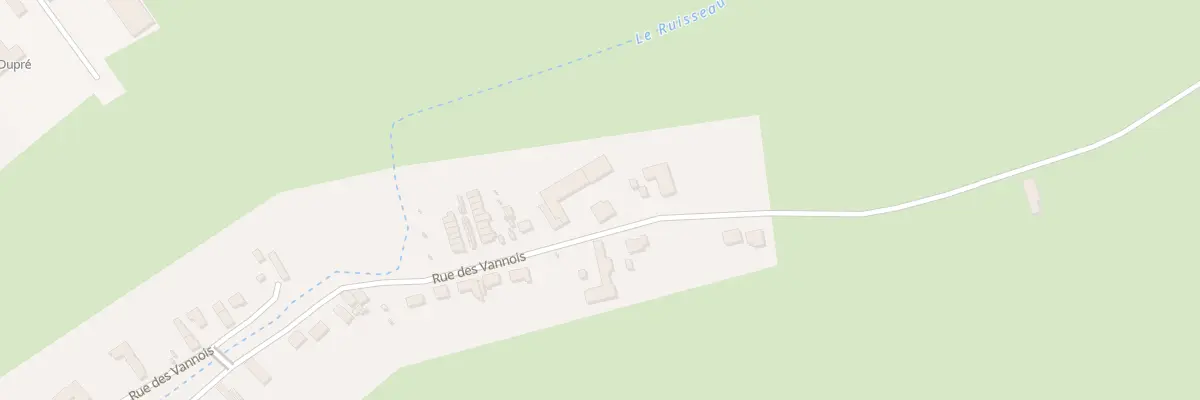 Plan du 87 Rue des Vannois à Boué
